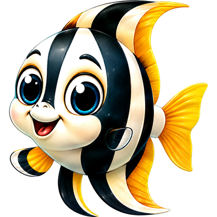 Isabella the Angelfish